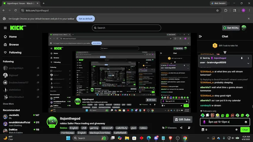 roblox Sailor Piece trading and giveaway