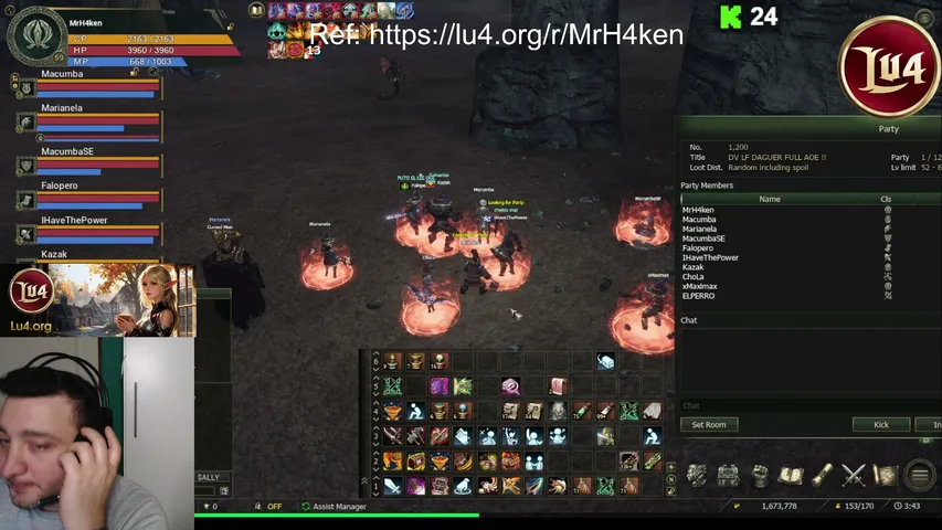 mrh4ken Lineage 2 stream image