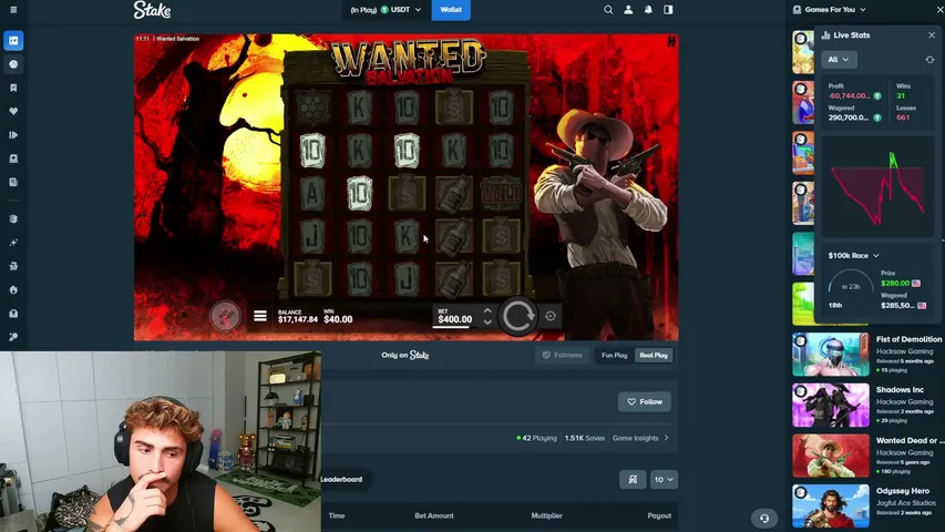 tjr playing Slots & Casino - Live Casino Stream