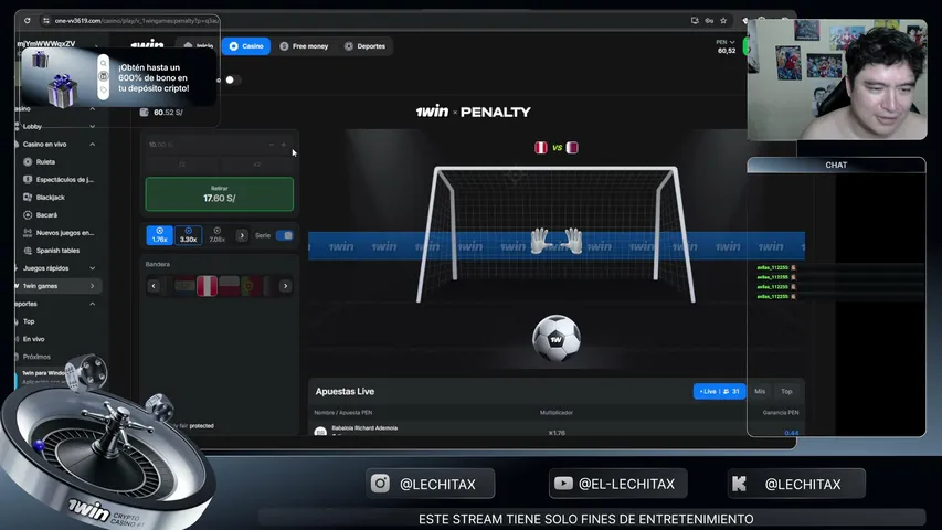 lechitax playing Slots & Casino - Live Casino Stream