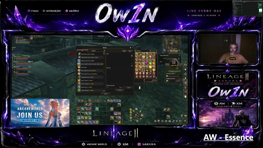 i0w1n Lineage 2 stream image