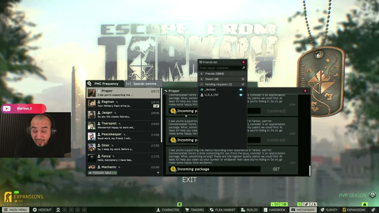 Glorious_E live