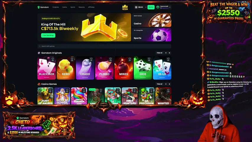 chetootv playing Slots & Casino - Live Casino Stream