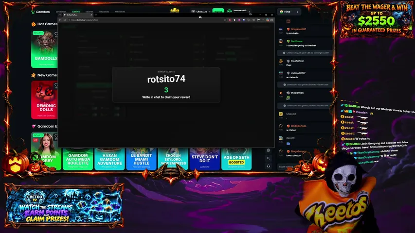 chetootv playing Slots & Casino - Live Casino Stream