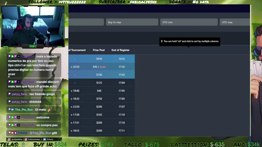 My first stream.