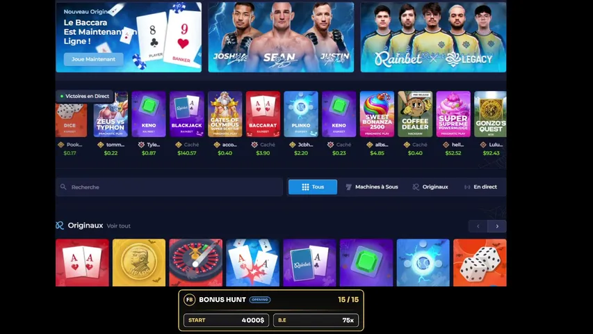 FastBonus playing Slots & Casino - Live Casino Stream