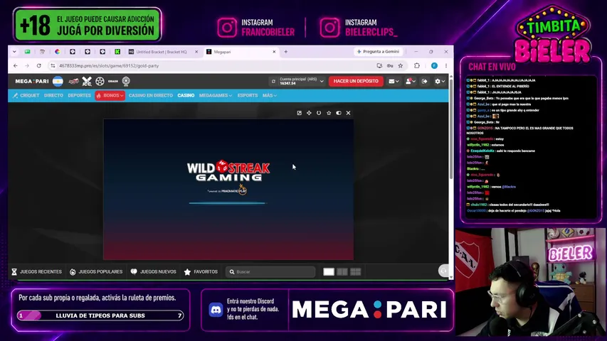 francobieler playing Slots & Casino - Live Casino Stream