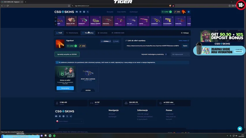 tigerscot playing Slots & Casino - Live Casino Stream