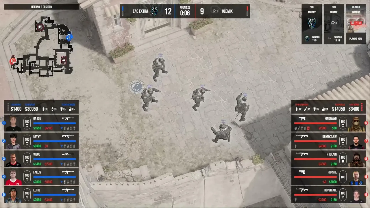 United21 Season 55︙GROUP STAGE︙OldMix vs EAC EXTRA︙BO3 🎙️ @mett_cs
