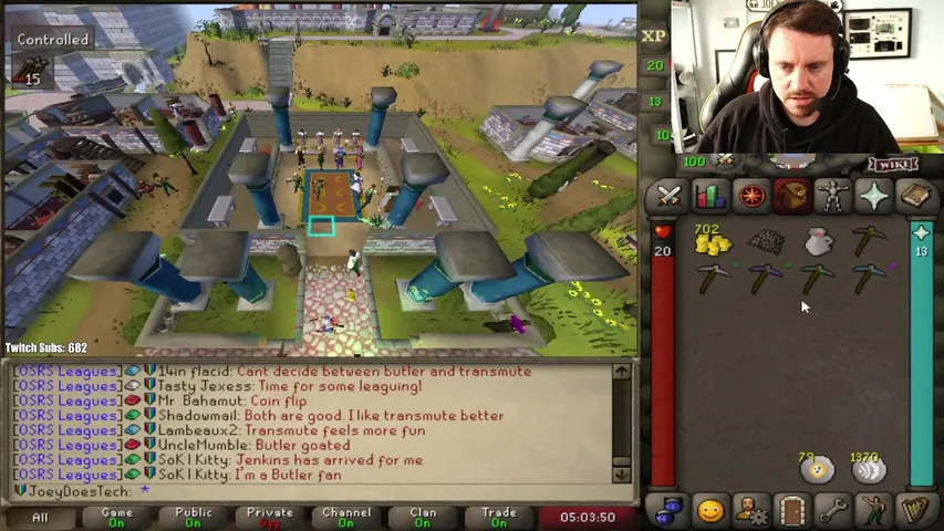 LEAGUES [Ranger Build] Much Noob 😊  !Tools !Learnrepair