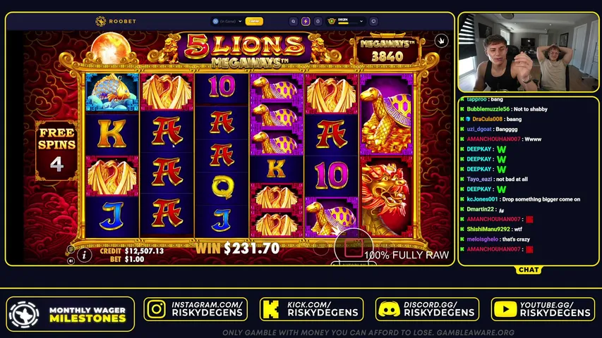 riskydegens playing Slots & Casino - Live Casino Stream