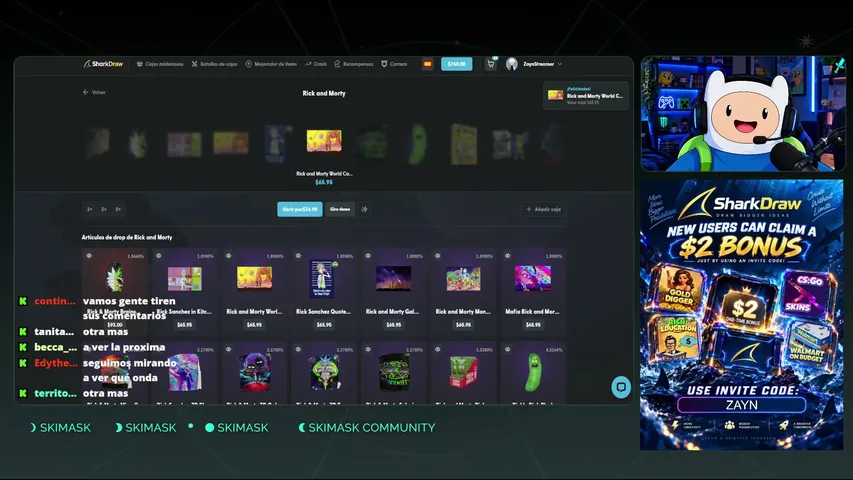 skimask00 playing Slots & Casino - Live Casino Stream