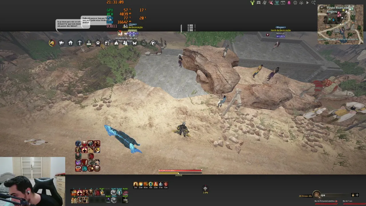 Fritando live