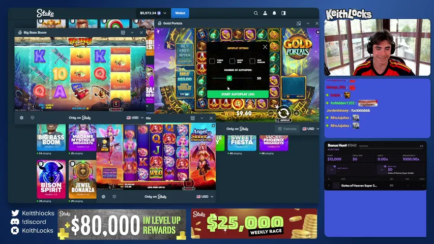 keithlocks playing Slots & Casino - Live Casino Stream