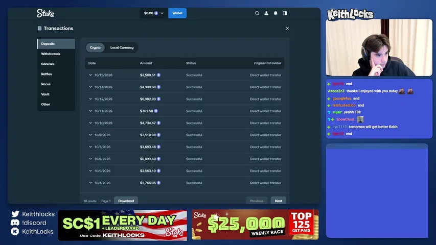 STAKE $18,000 RAW SLOTS KEITHLOCKS VS CHAT !free5 !giveaway