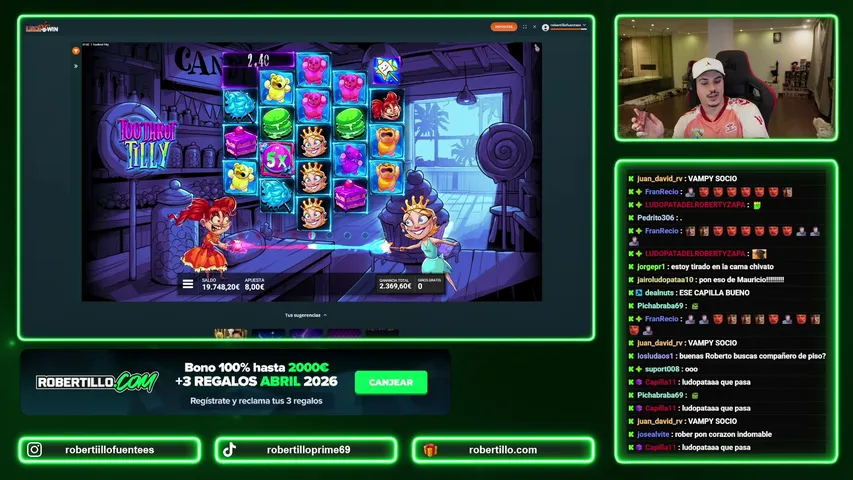 robertillofuentess playing Slots & Casino - Live Casino Stream