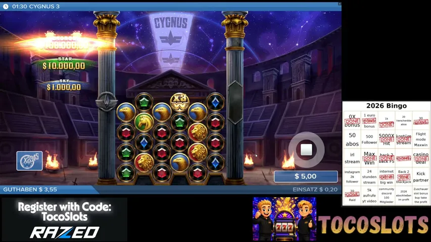 tocoslots playing Slots & Casino - Live Casino Stream