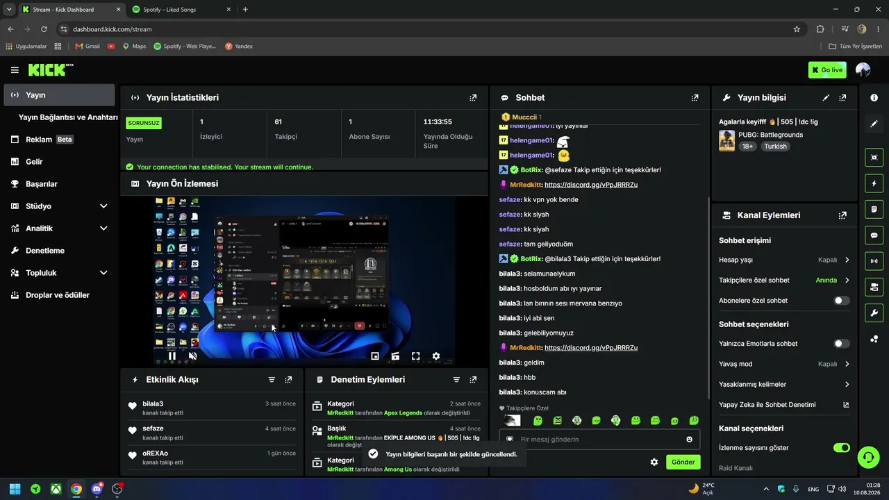MrRedkitt live