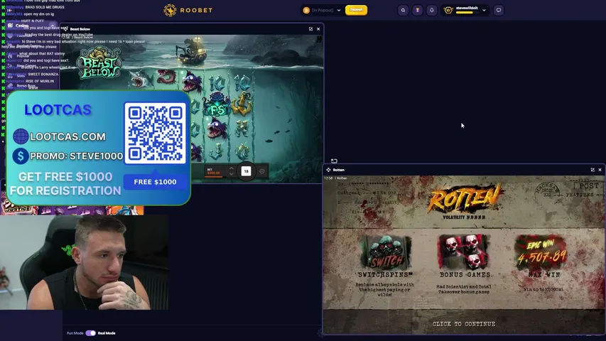 stevmewinlldtoit playing Slots & Casino - Live Casino Stream