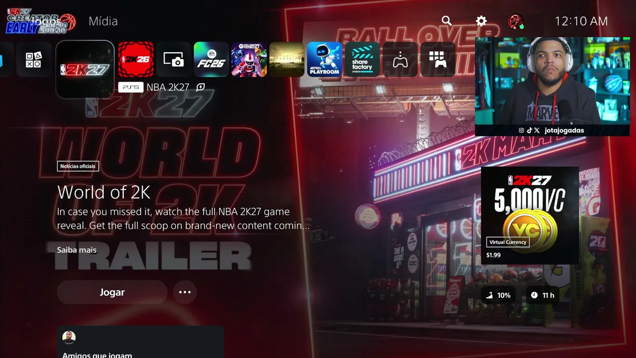 NBA 2K27 - Acesso Antecipado!