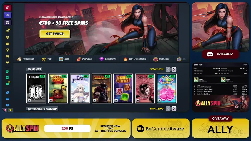ALLYSPIN WITH JACKIE (10k viewer bonus hunt) !alf | !vpn | !discord