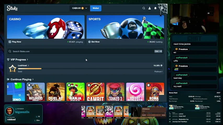 pissedxd playing Slots & Casino - Live Casino Stream