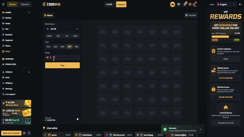 definitelyyam playing Slots & Casino - Live Casino Stream