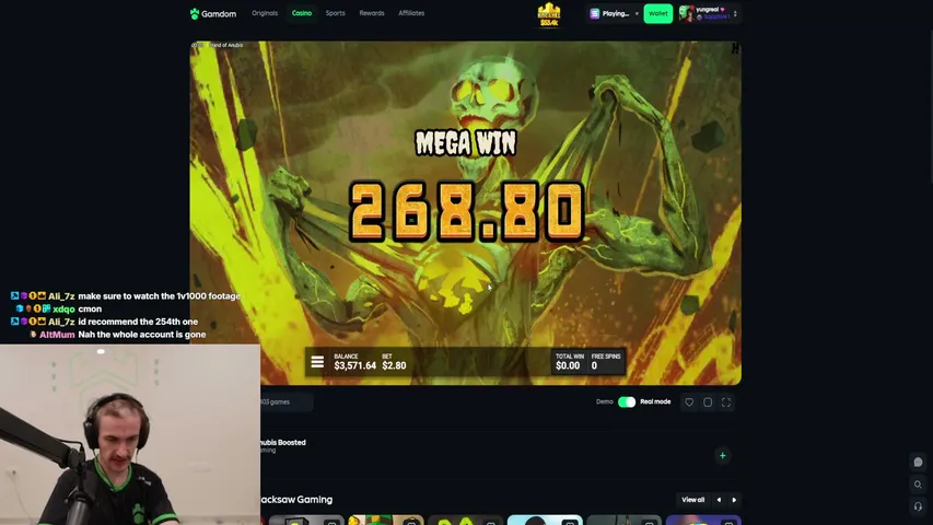 yungreal playing Slots & Casino - Live Casino Stream
