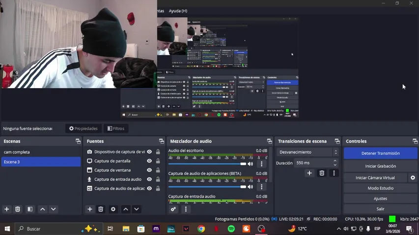 reaccionando a tiktok