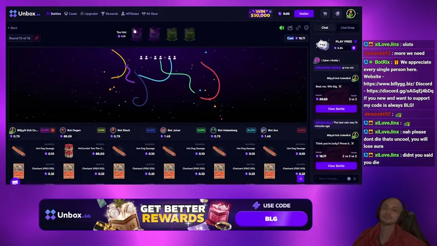 billyyg playing Slots & Casino - Live Casino Stream