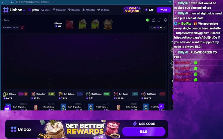 billyyg playing Slots & Casino - Live Casino Stream
