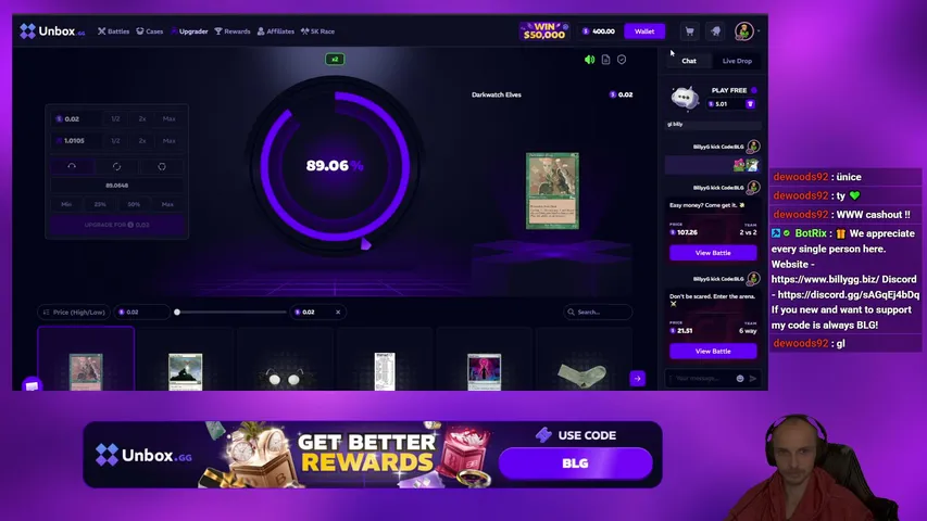 billyyg playing Slots & Casino - Live Casino Stream
