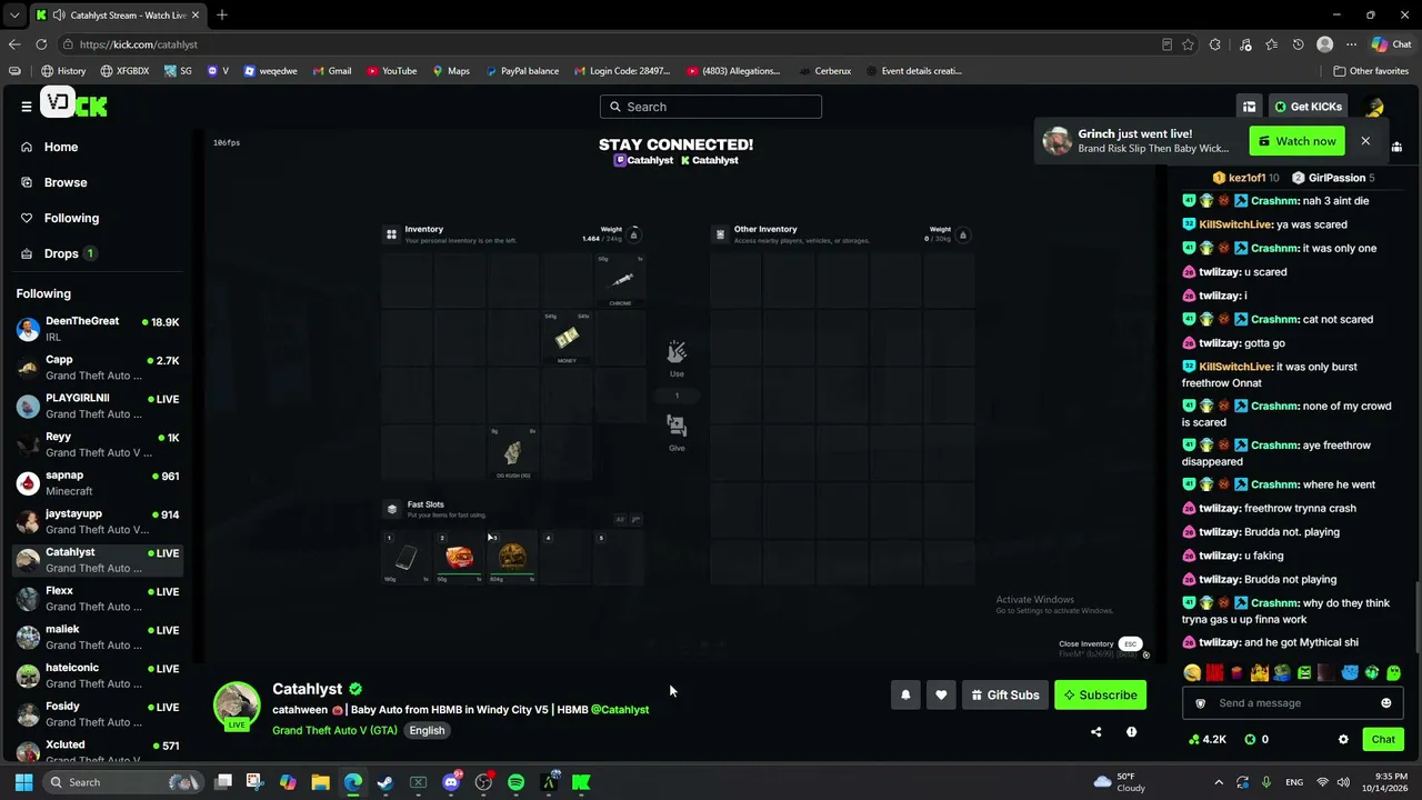 steppindior live stream