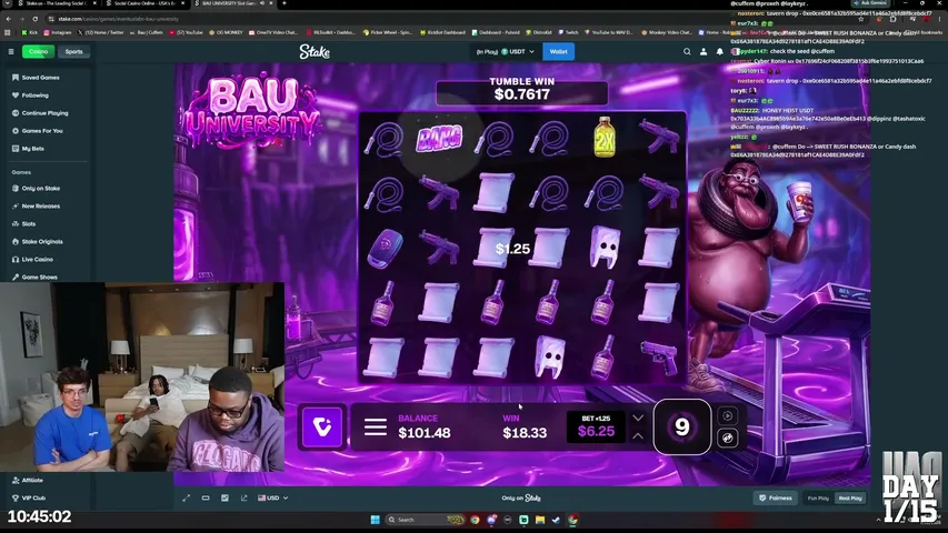 cuffem playing Slots & Casino - Live Casino Stream