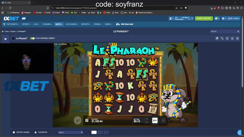 franzlol playing Slots & Casino - Live Casino Stream