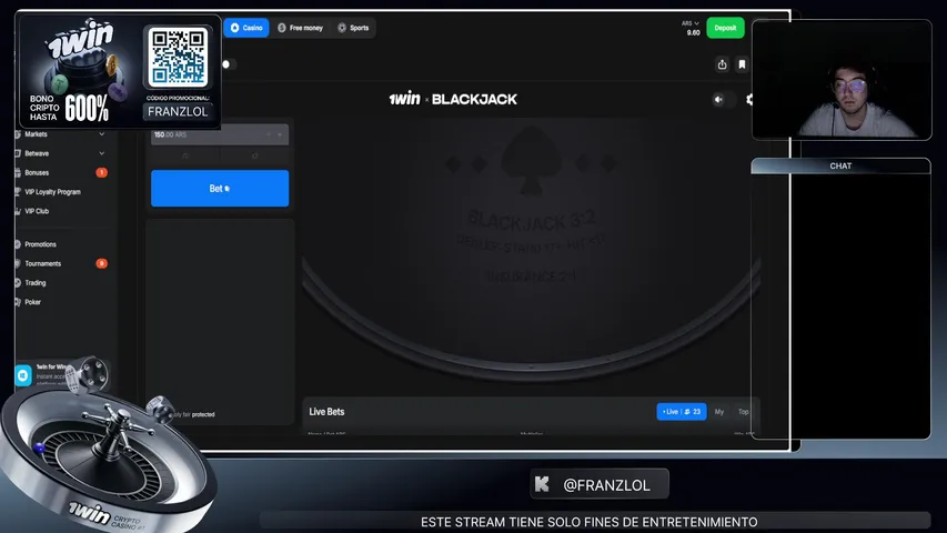 franzlol playing Slots & Casino - Live Casino Stream