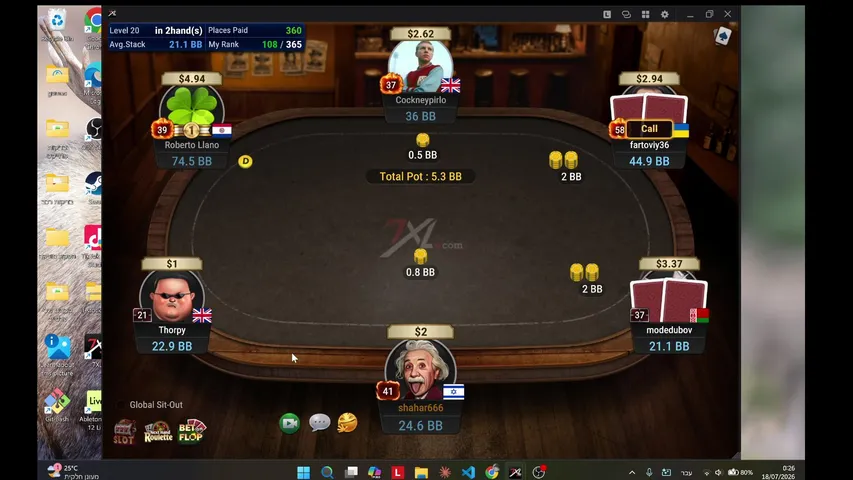 🃏 GRINDING TO THE FINAL TABLE | BIG POTS & BOUNTIES 💰🔥
(6-Min Delay)