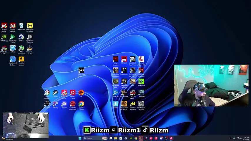 LIVE on twitch and tiktok!!!