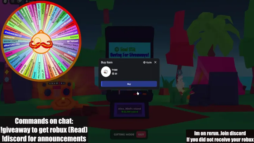 FREE ROBUX 24/7 RERUN | !GIVEAWAY | !DISCORD