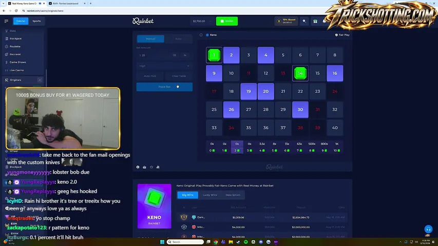 fazerain playing Slots & Casino - Live Casino Stream
