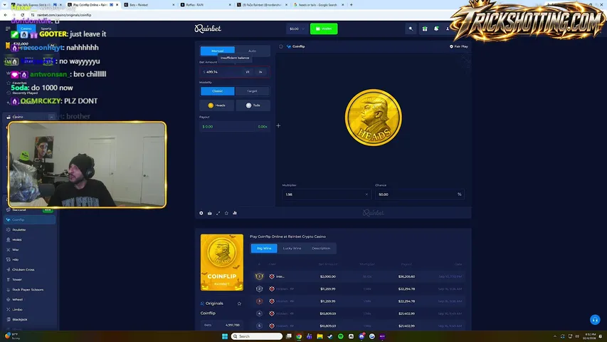 fazerain playing Slots & Casino - Live Casino Stream