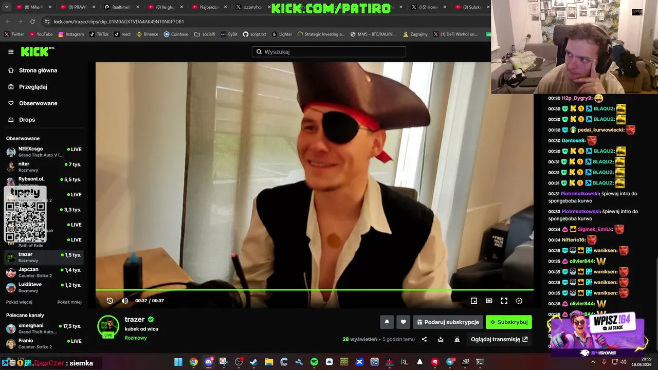 Patiro live