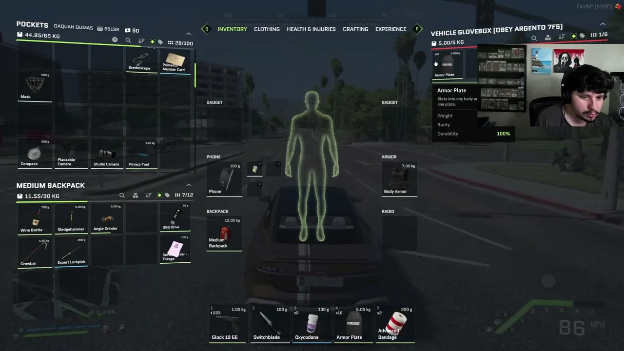 Client live stream