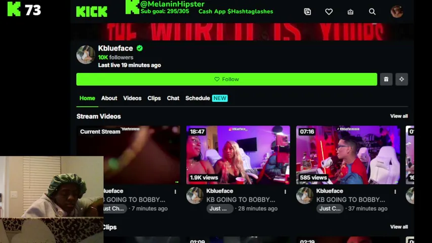 melaninhipster playing Slots & Casino - Live Casino Stream