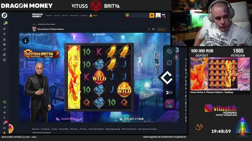 vituss playing Slots & Casino - Live Casino Stream