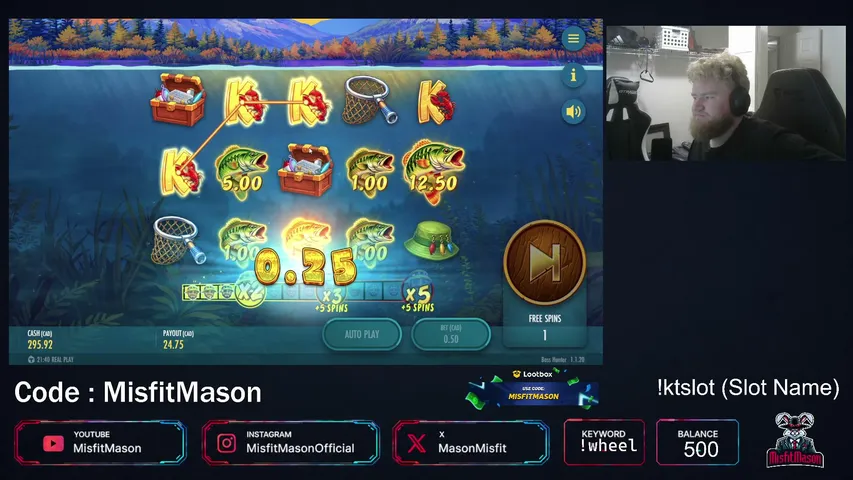 misfitmason playing Slots & Casino - Live Casino Stream