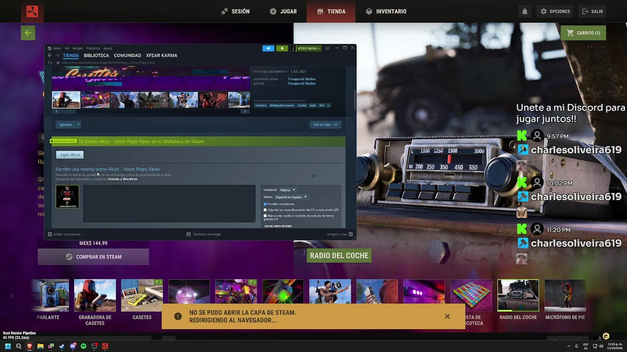 xFEARKarma live stream