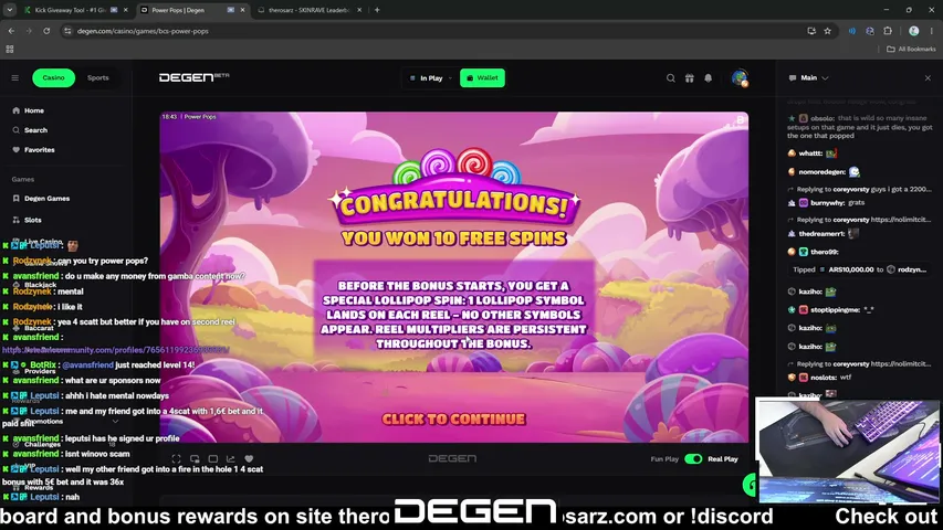 therosarz playing Slots & Casino - Live Casino Stream