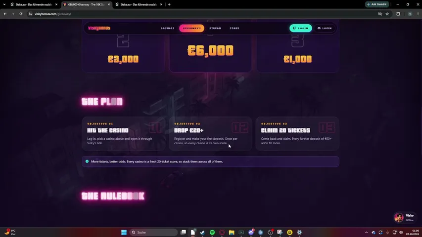 Visky playing Slots & Casino - Live Casino Stream