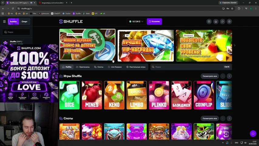 snessh playing Slots & Casino - Live Casino Stream